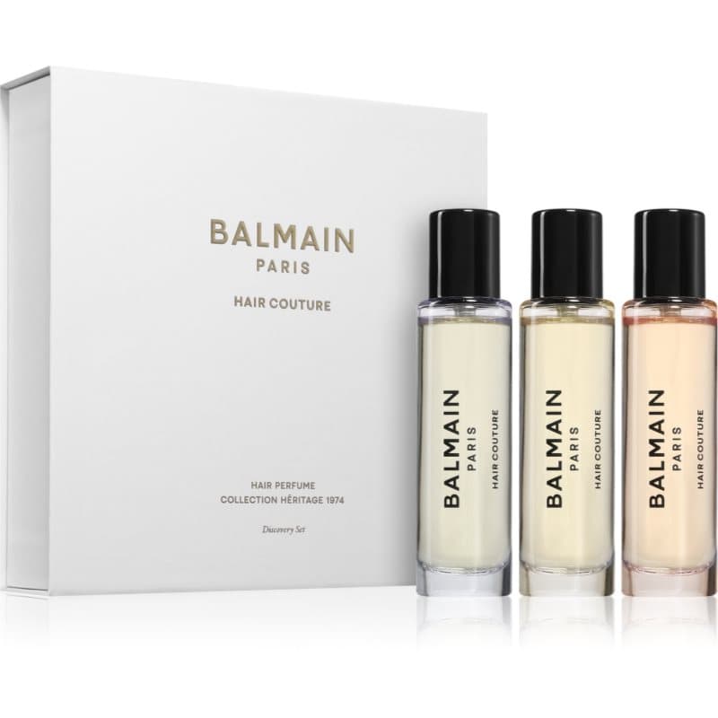 Balmain Hair Couture 1974 parfum voor het Haar voor Mannen 3x15 ml