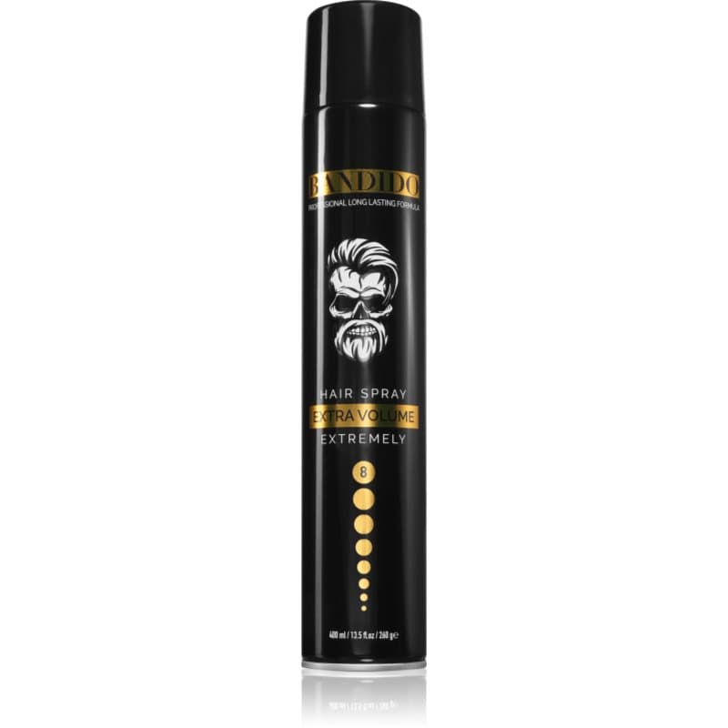 BANDIDO Hair Spray Haarlak Tint Black 400 ml