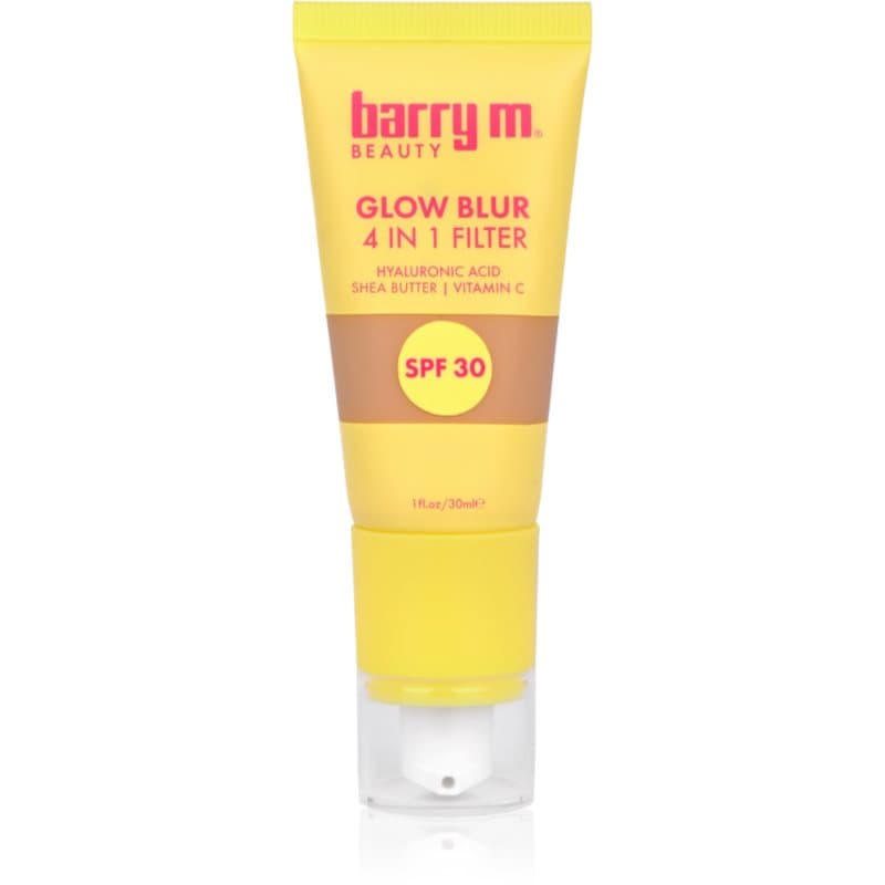 Barry M Glow Blur Verhelderende Base SPF 30 Tint Medium 30 ml