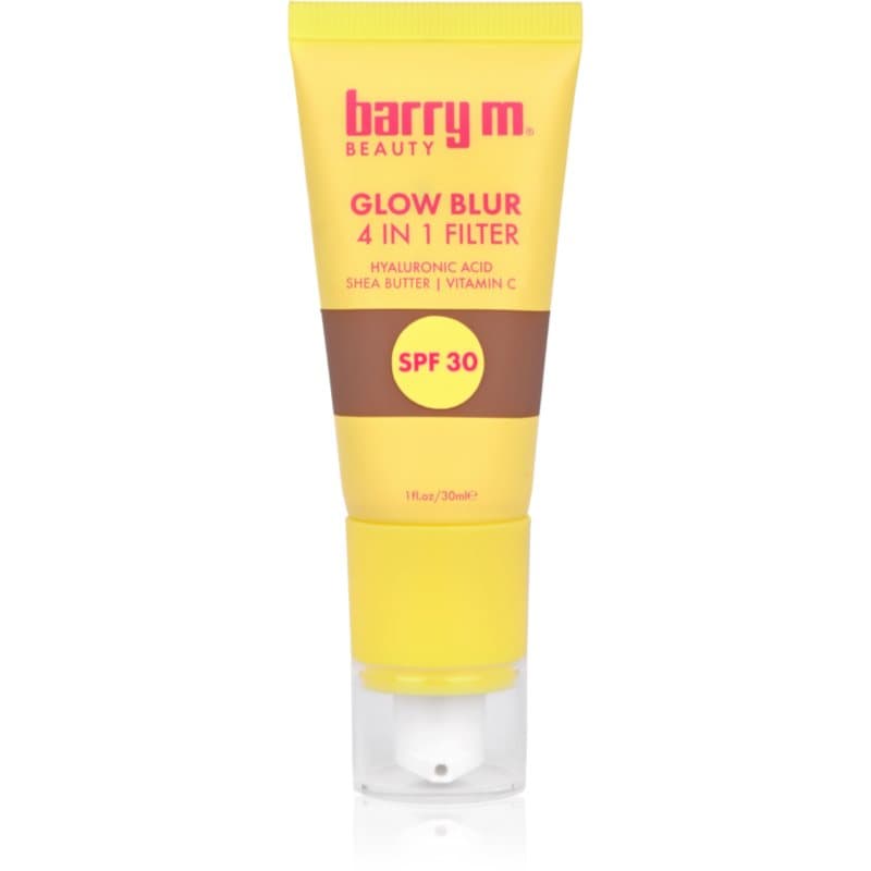 Barry M Glow Blur Verhelderende Base SPF 30 Tint Deep 30 ml