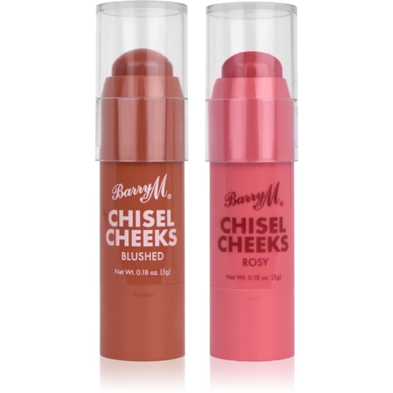 Barry M Chisel Cheeks Crèmige Blush in Stick duo balení 2x5 g