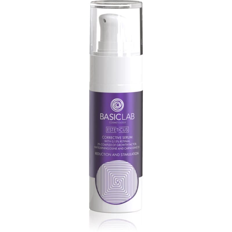 BasicLab Cosmetology Esteticus Corrigerende Verzorging voor het Gezicht 0.15% Retinal 30 ml