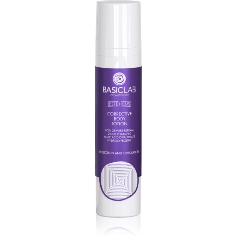 BasicLab Cosmetology Esteticus corrigerende nachtcrème voor het Lichaam 0.2% Pure Retinal 100 ml