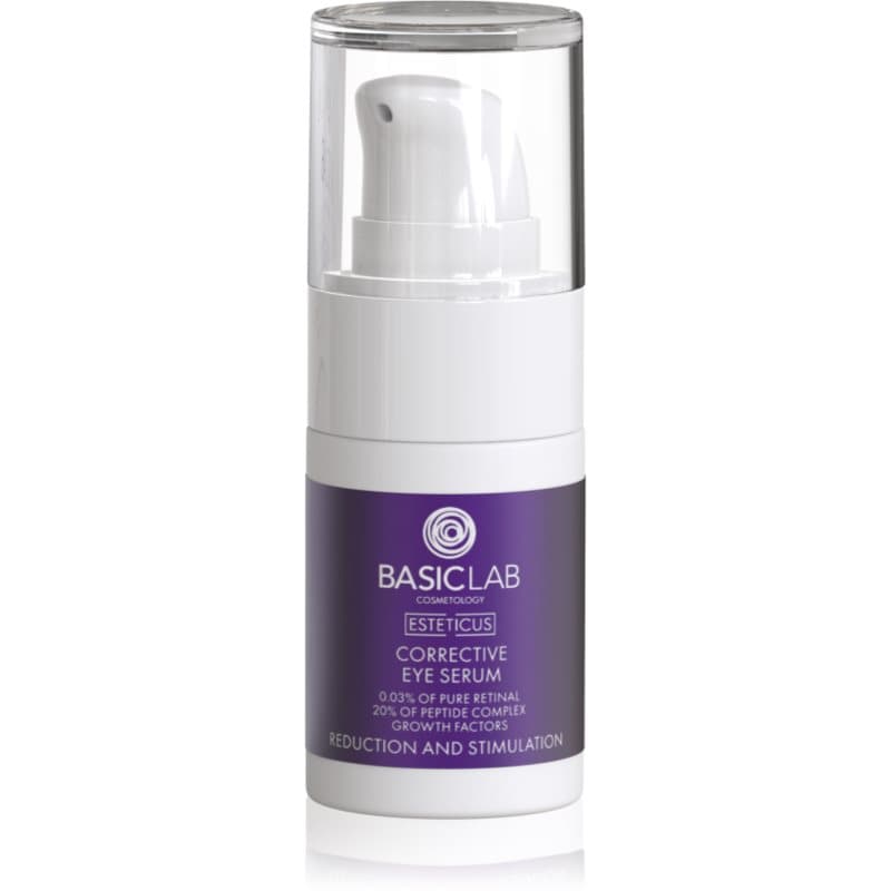 BasicLab Cosmetology Esteticus verjongend oogserum voor Huid Versteviging 15 ml