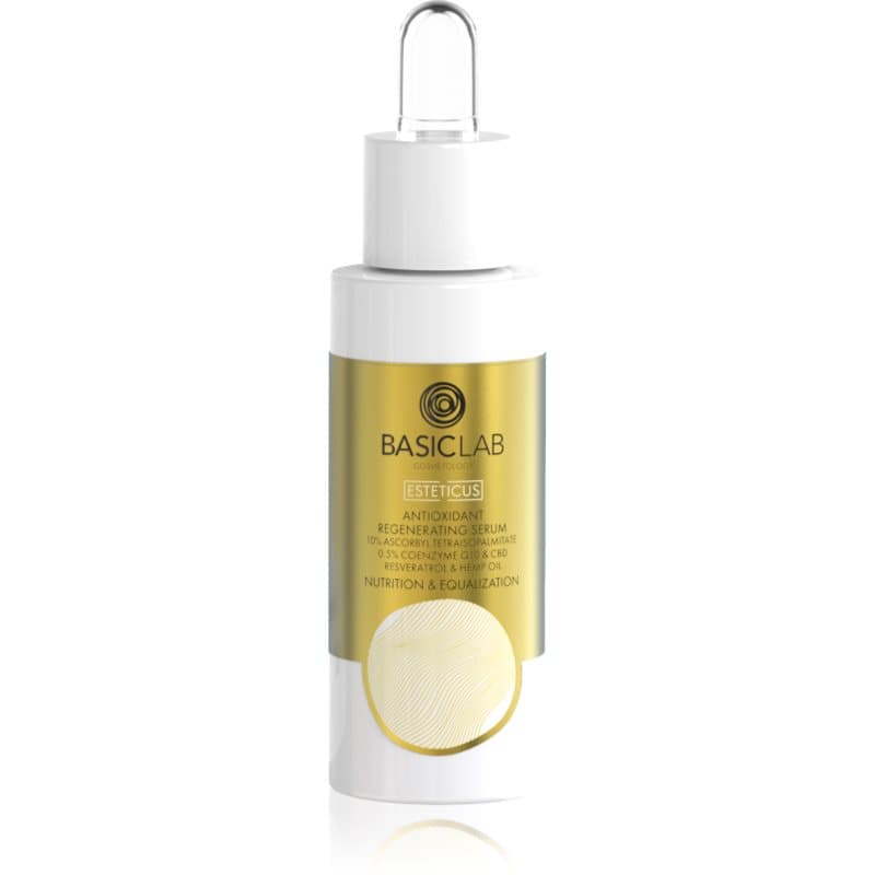 BasicLab Cosmetology Esteticus antioxiderend olieserum voor het gezicht met CBD 30 ml
