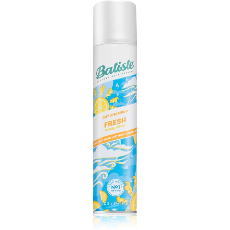 Batiste Fresh Breezy Citrus Droog Shampoo voor Alle Haartypen kleurenmix 200 ml