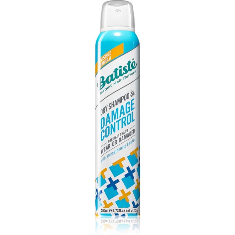 Batiste Damage Control Droog Shampoo voor Beschadigd en Broos Haar 200 ml
