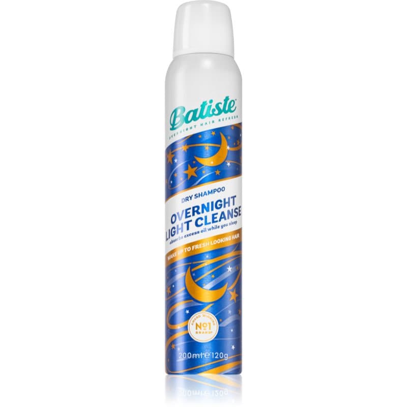 Batiste Overnight Light Cleanse Droog Shampoo voor ’s nachts 200 ml