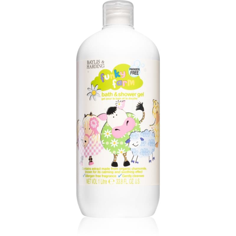 Baylis & Harding Funky Farm Douche en Bad Gel 1000 ml