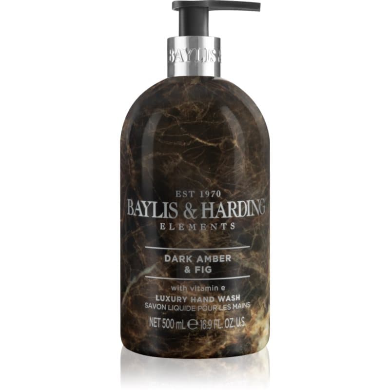 Baylis & Harding Elements Dark Amber & Fig Vloeibare Handzeep 500 ml