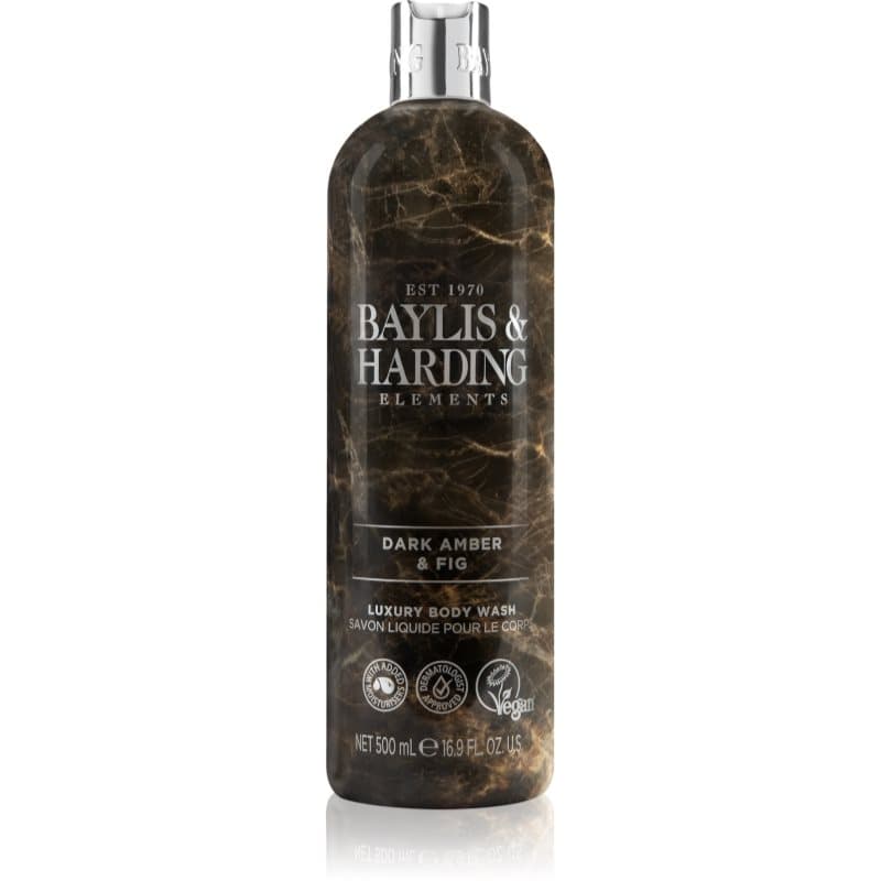 Baylis & Harding Elements Dark Amber & Fig Luxe Douchegel 500 ml