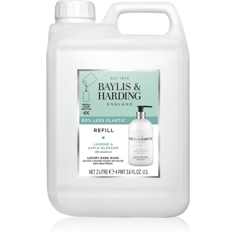Baylis & Harding Jasmine & Apple Blossom Vloeibare Handzeep Navulling 2000 ml