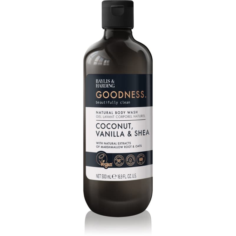 Baylis & Harding Goodness Coconut, Vanilla & Shea natuurlijke douchegel 500 ml