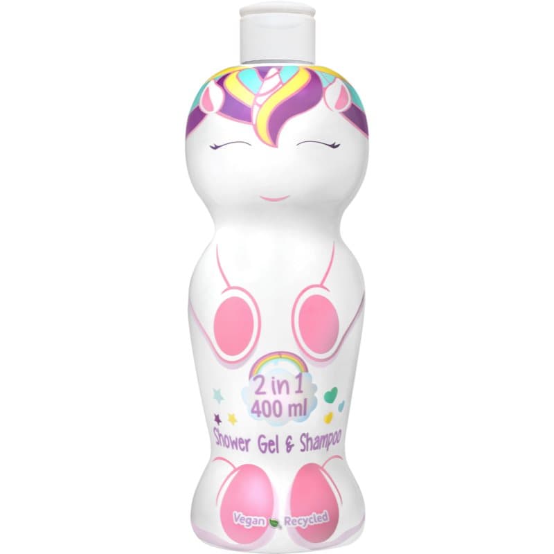 Be a Unicorn Shampoo & Shower Gel Douchegel en Shampoo 2in1 voor Kinderen 400 ml