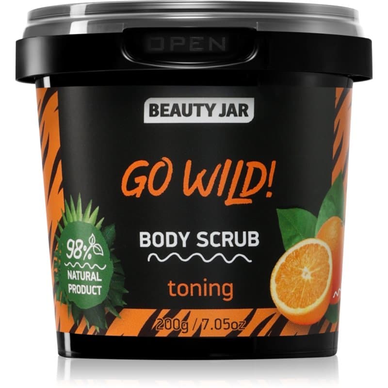 Beauty Jar Go Wild! Hydraterende Body Peeling met verfrissend effect 200 g