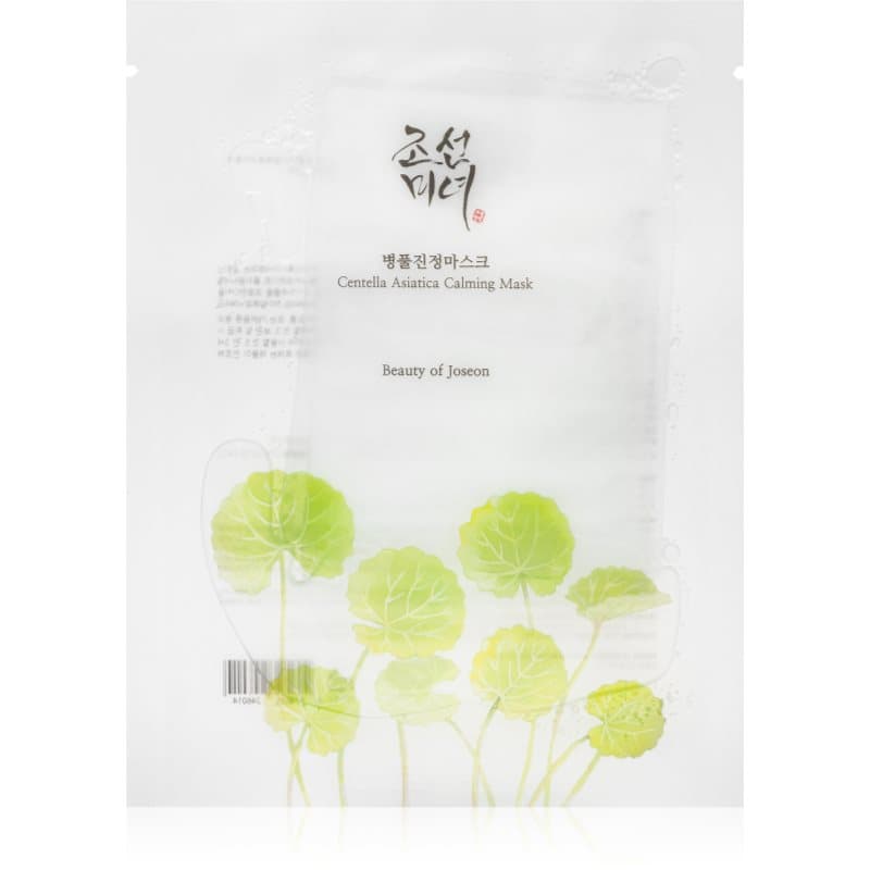 Beauty Of Joseon Centella Asiatica Calming Mask hydraterende sheet mask voor Kalmering en Versterking van Gevoelige Huid 25 ml