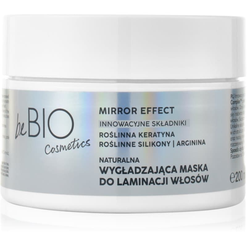 beBIO Baby Hair Complex Mirror Effect gladmakend masker voor onhandelbaar haar 200 ml
