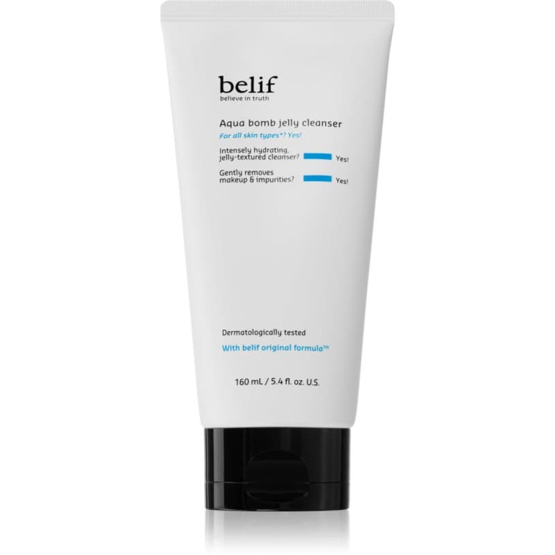 belif Aqua Bomb Jelly Cleanser Hydraterende Reiniginggel met kalmerend effect 160 ml