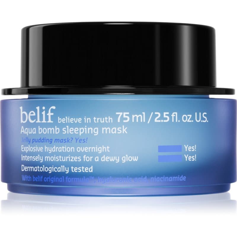 belif Aqua Bomb Sleeping Mask Intensief Hydraterende Masker voor ’s nachts 75 ml