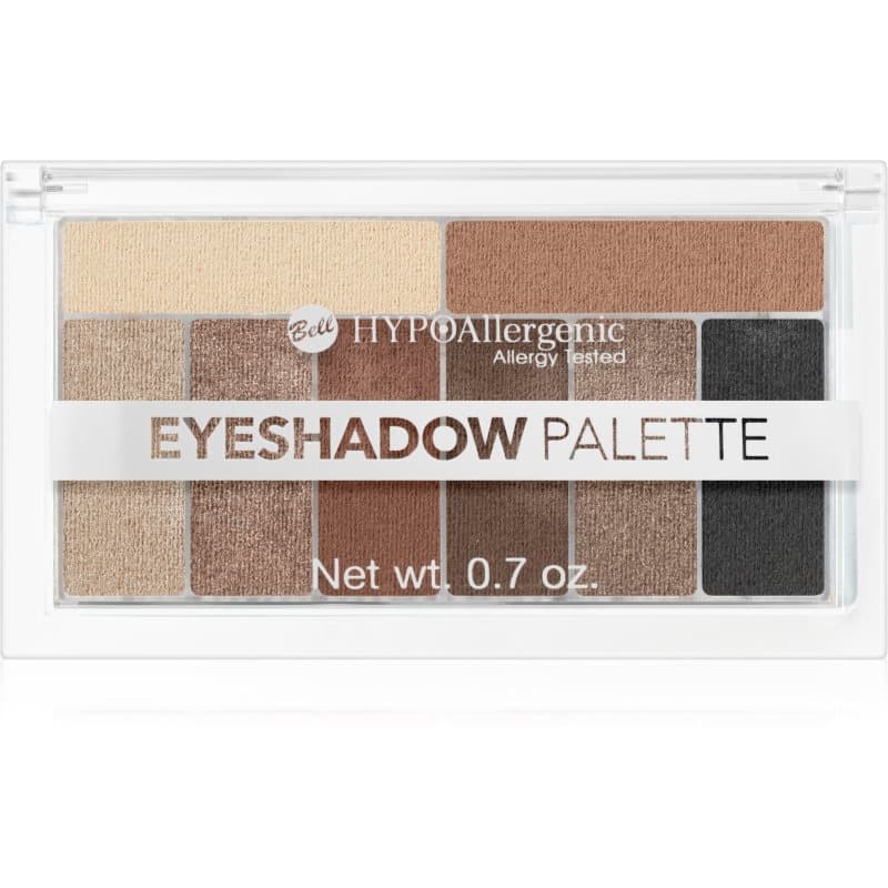 Bell Hypoallergenic 8 Kleuren Oogschaduw Palette Tint 01 17 g