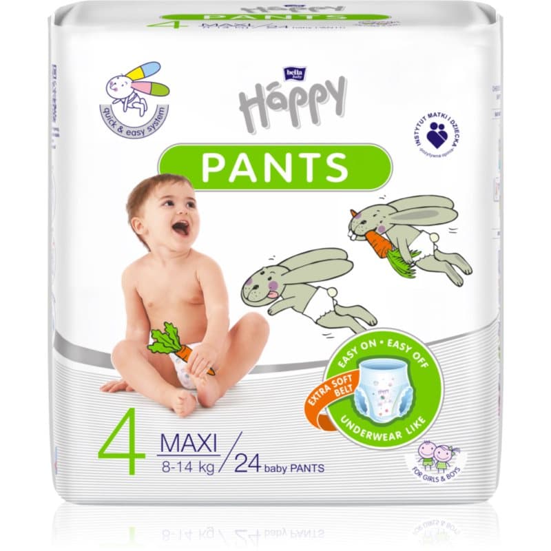 BELLA Baby Happy Pants wegwerp-luierbroekjes Maxi 8-14 kg 24 st