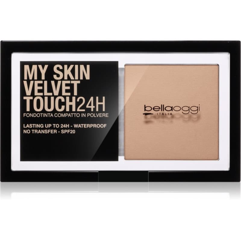 bellaoggi My Skin Velvet Touch 24H Compacte Poeder Foundation SPF 20 Tint 15C Natural Beige 9 g