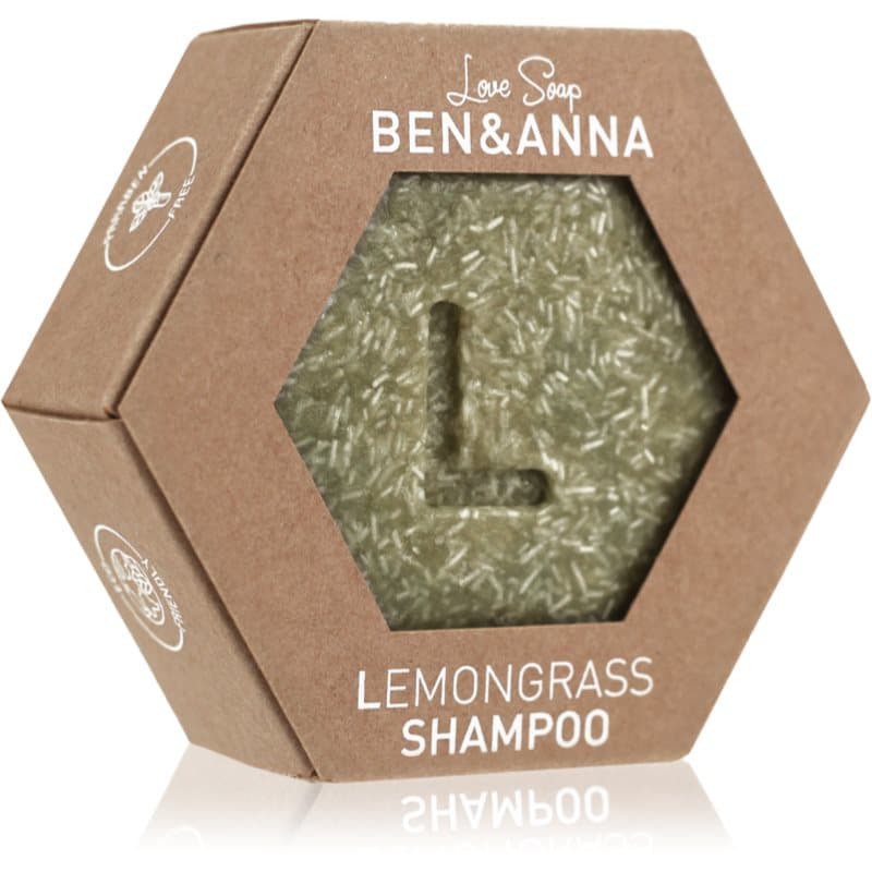 BEN&ANNA Love Soap Shampoo Vaste shampoo Lemongrass 60 gr