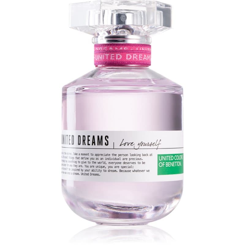 Benetton United Dreams for her Love Yourself Eau de Toilette voor Vrouwen 50 ml