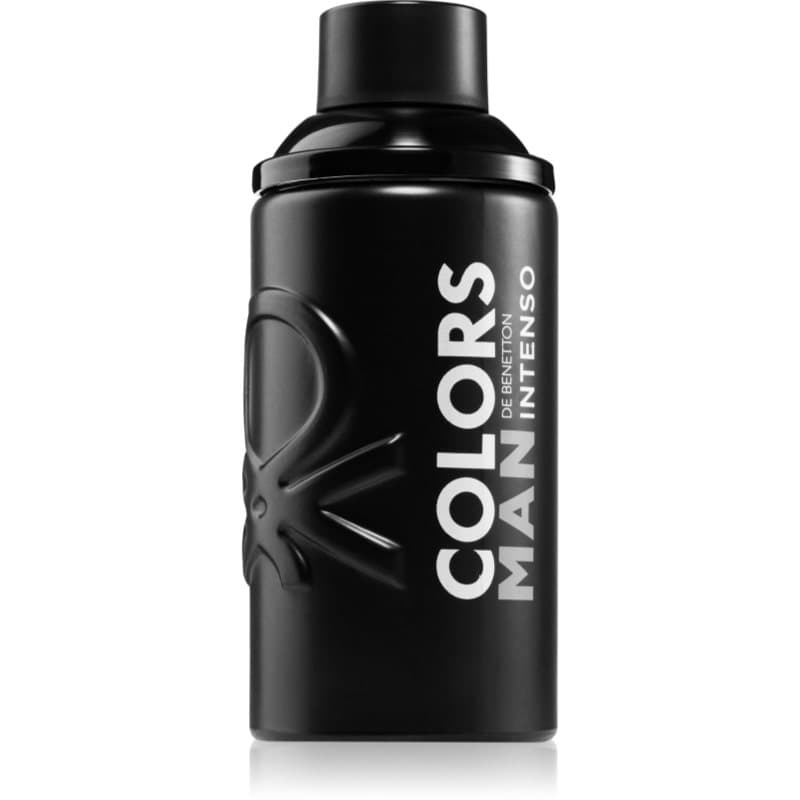 Benetton Colors de Benetton Man Black Intenso Eau de Toilette voor Mannen 200 ml