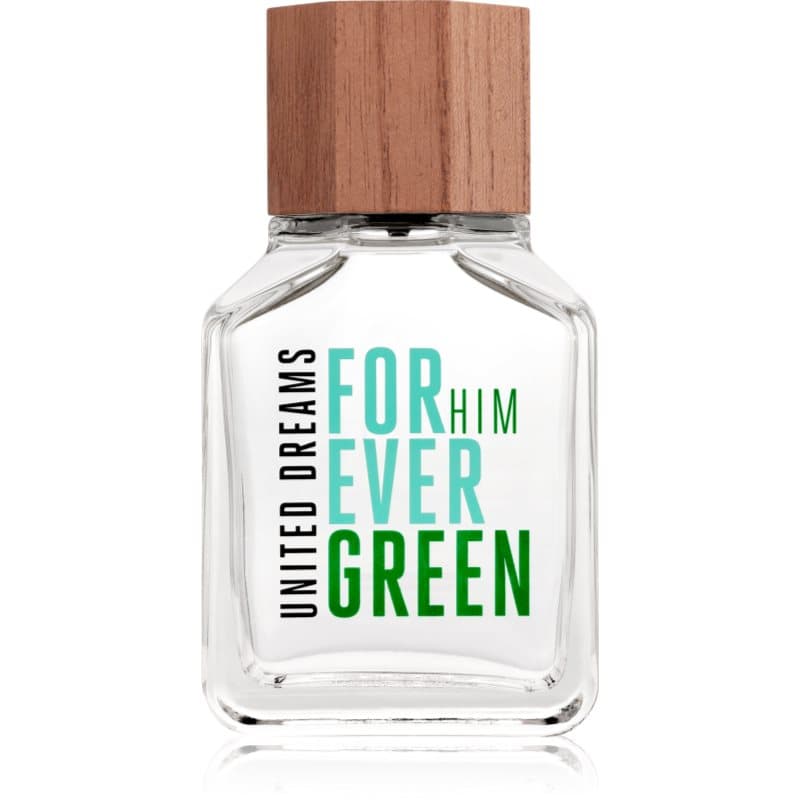 Benetton United Dreams for him Forever Green Eau de Toilette voor Mannen 100 ml