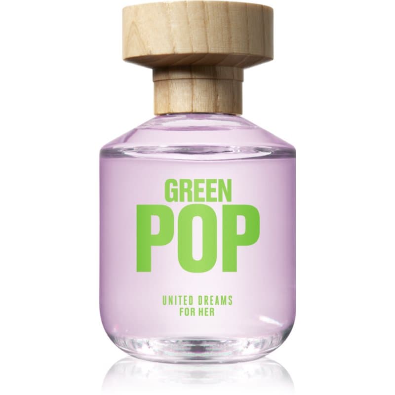 Benetton United Dreams Green Pop For Her Eau de Toilette voor Vrouwen 80 ml