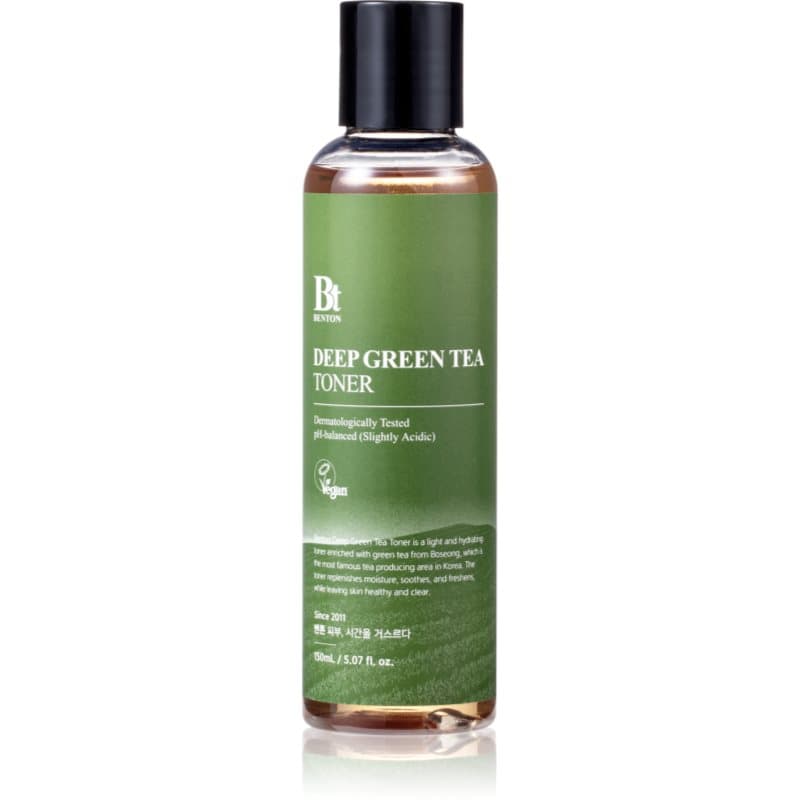 Benton Deep Green Tea Hydraterende Gezichtstonic  met Groene Thee 150 ml