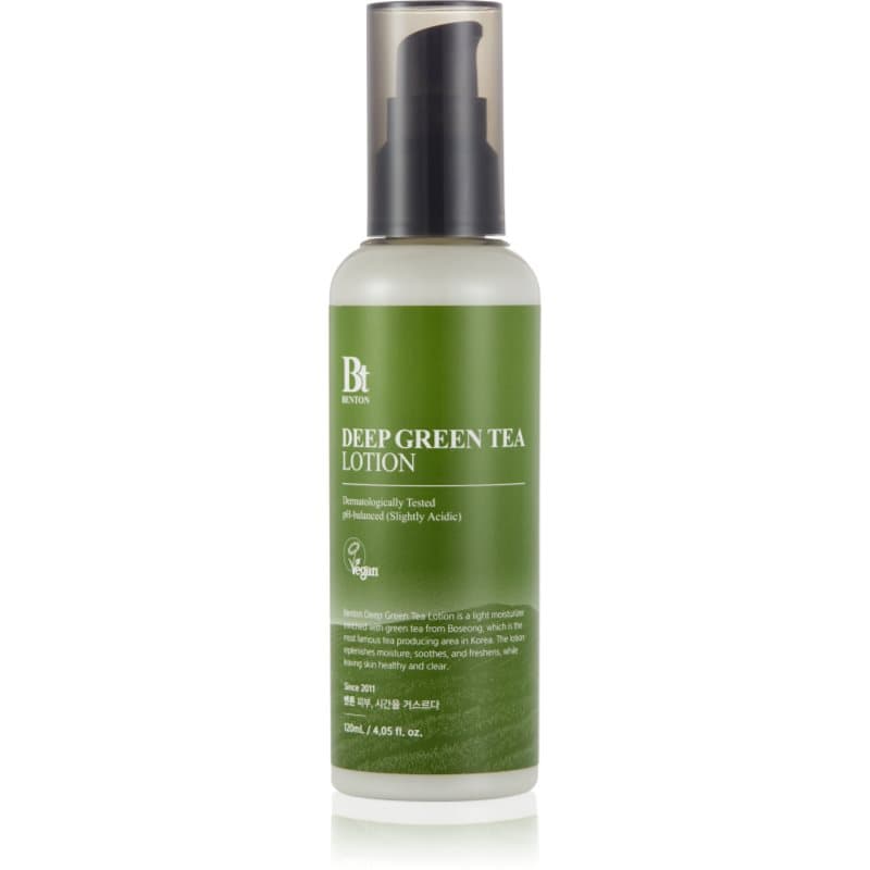 Benton Deep Green Tea Hydraterende Melk  met Groene Thee 120 ml