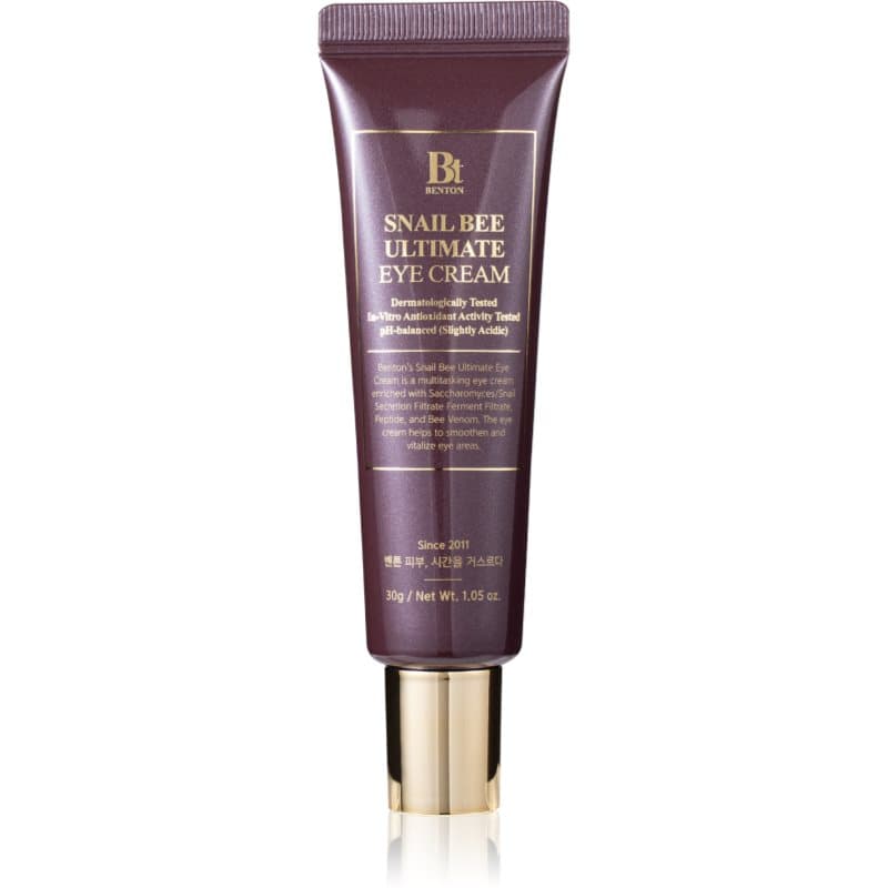 Benton Snail Bee Hydraterende en Egaliserende Oogcrème voor Gevoelige en Intolerante Huid 30 g