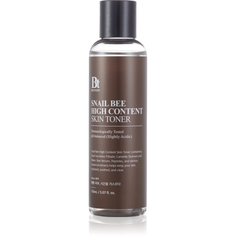 Benton Snail Bee hydraterende tonic om de pH van de huid in evenwicht te brengen 150 ml