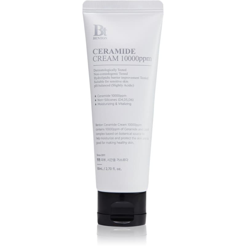 Benton Ceramide Kalmerende en Hydraterende Crème voor Regeneratie en Huid Herstel 80 ml