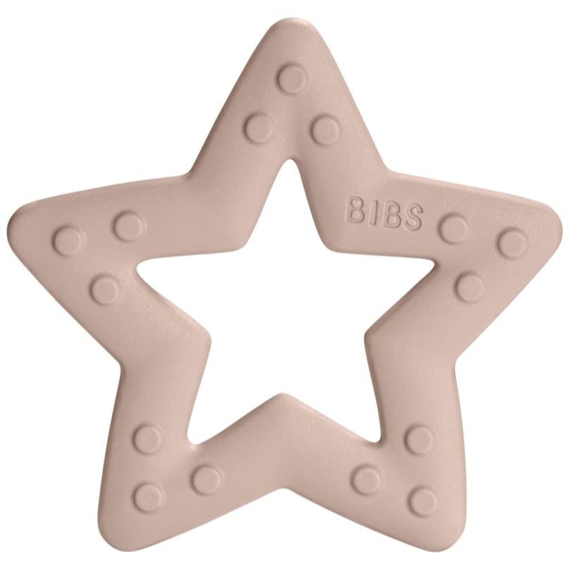 BIBS Baby Bitie Star bijtring Blush 1 st