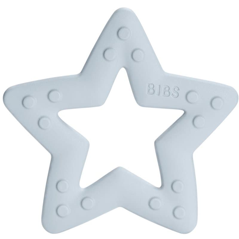 BIBS Baby Bitie Star bijtring Baby Blue 1 st