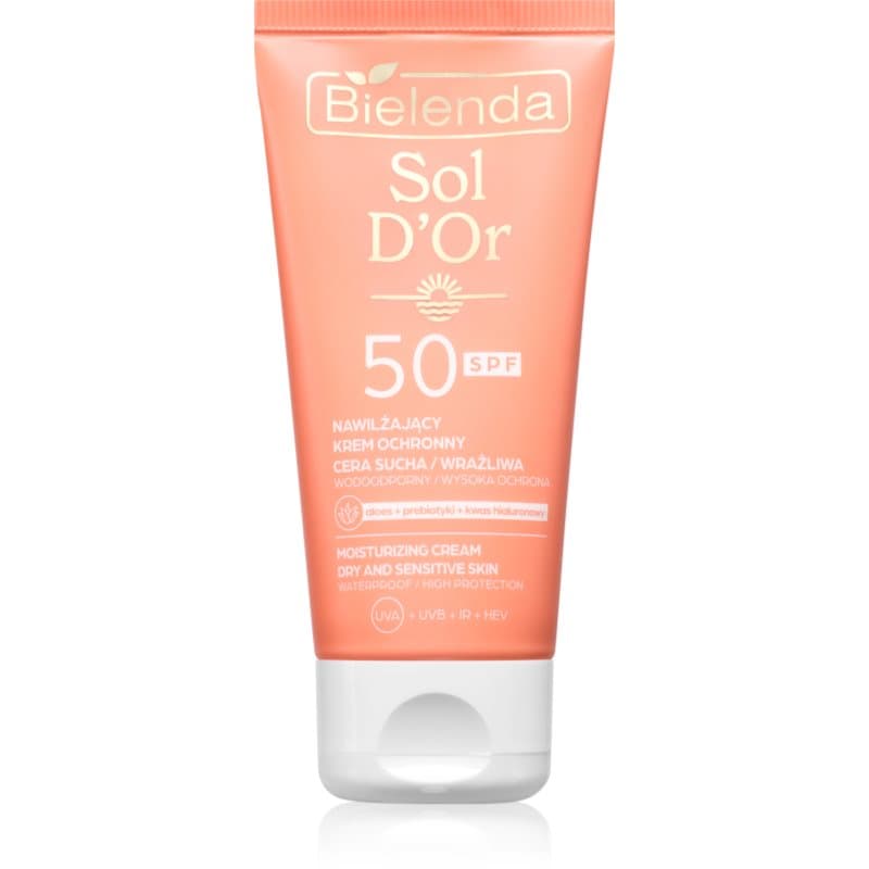 Bielenda Sol D’or Zonnebrandcrème voor Gezicht SPF 50 50 ml