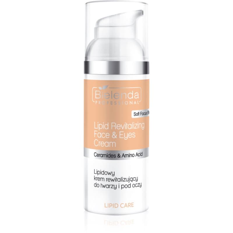 Bielenda Professional Lipid Care Revitalizing Face & Eyes Cream Revitaliserende Crème voor Gezicht en Oogcontouren 50 ml