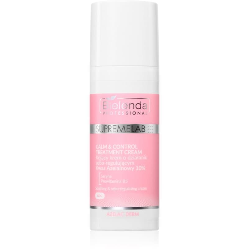 Bielenda Professional Supremelab Azelac Derm Kalmerende Crème voor Regulatie van Talgproductie 50 ml