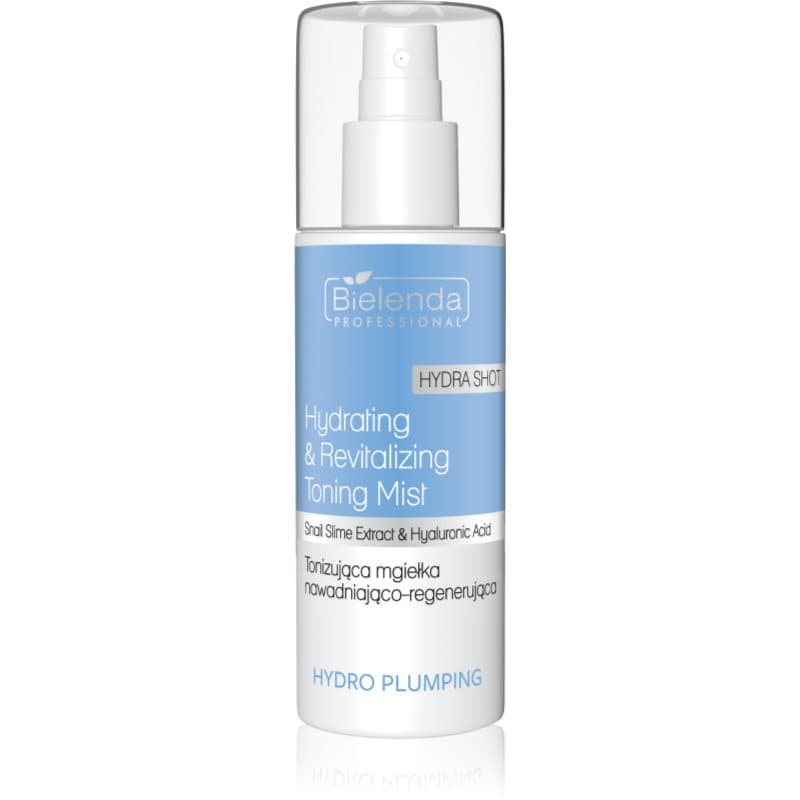 Bielenda Professional Hydro Plumping toniserende huidnevel voor regeneratie en voeding van de huid 150 ml