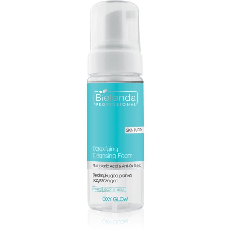Bielenda Professional Oxy Glow Verhelderende Reinigingsschuim met ontgiftende werking 160 ml