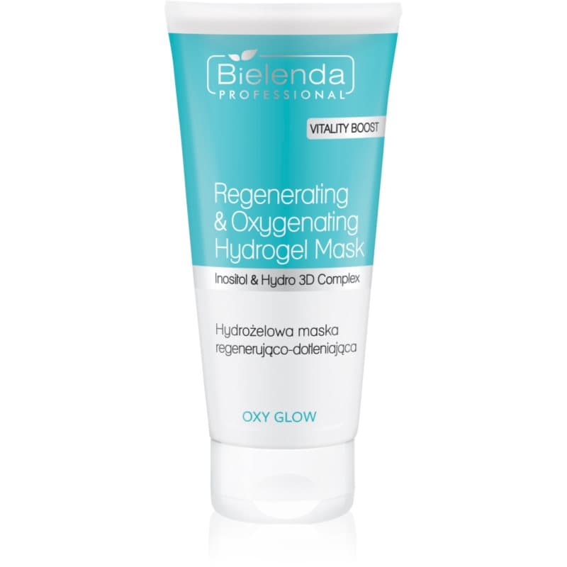 Bielenda Professional Oxy Glow intensief hydrogelmasker voor Regeneratie van de Huid 150 ml