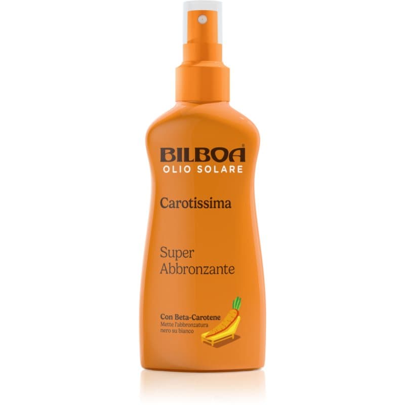 Bilboa Carotissima Olio Zonnebrandolie Spray met Betacaroteen 200 ml
