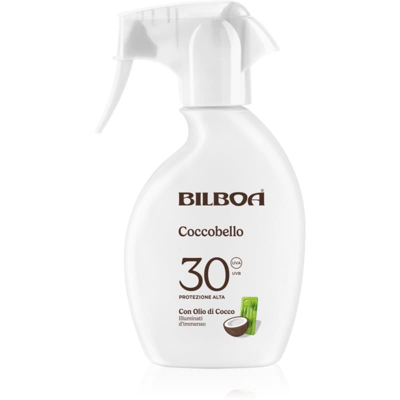 Bilboa Coccobello Trigger Bruiningsspray met Kokosolie SPF 30 250 ml