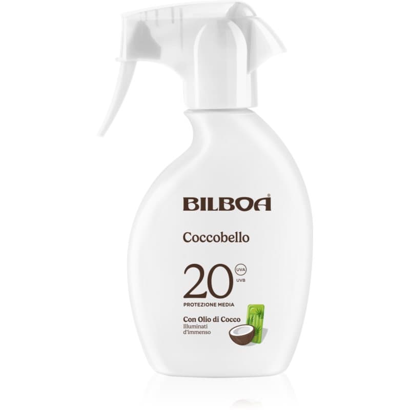 Bilboa Coccobello Trigger Bruiningsspray met Kokosolie SPF 20 250 ml