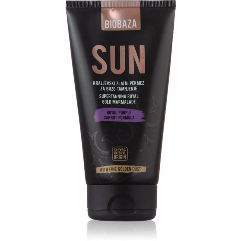 BIOBAZA Sun Zonnebrandcrème met Betacaroteen 150 ml
