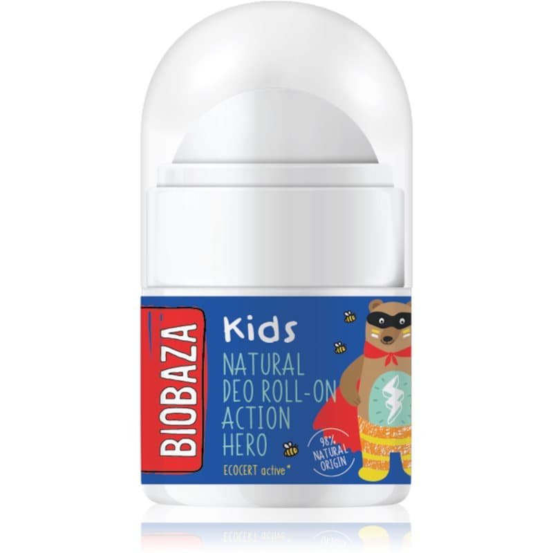 BIOBAZA Action Hero Deodorant roller voor Kinderen 30 ml