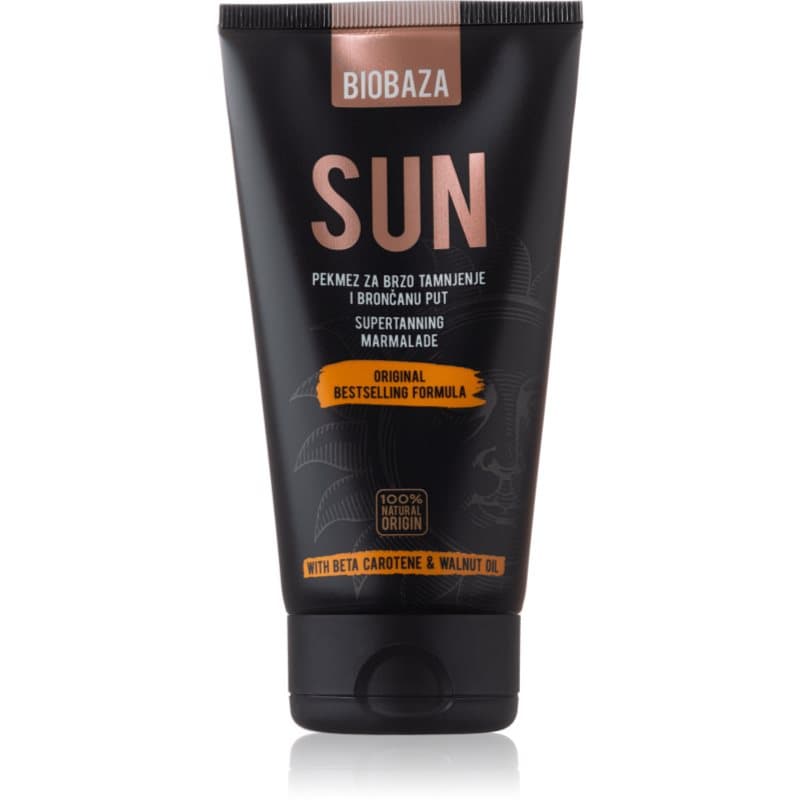 BIOBAZA Sun Zonnebrandcrème voor Ondersteuning van Bruining 150 ml